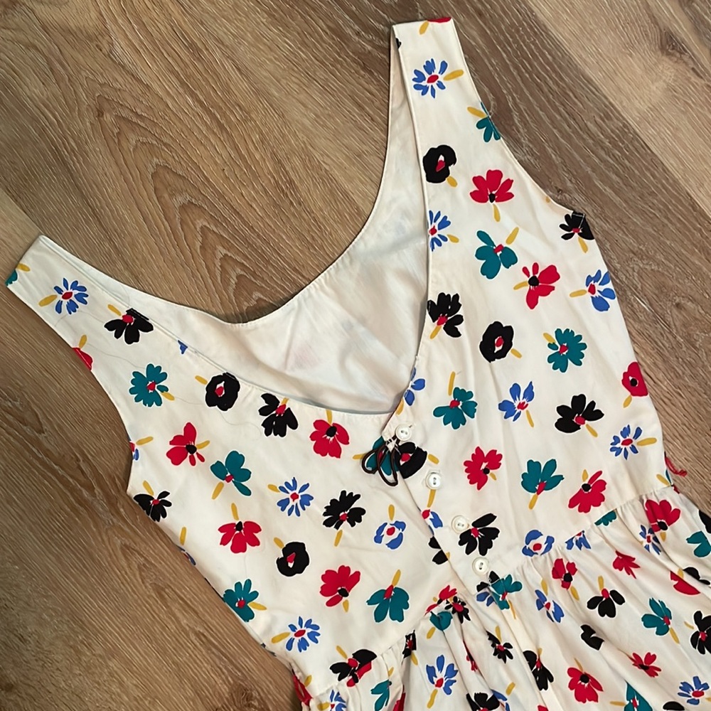 SOLD 90’s VTG Lanz Originals scoop Back dress matching crop jacket S M - Picture 8 of 13